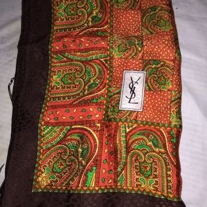 YSL Large Scarf.
